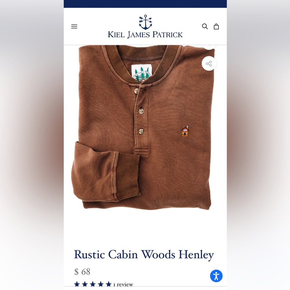 Kiel James Patrick Rustic Cabin Woods Henley